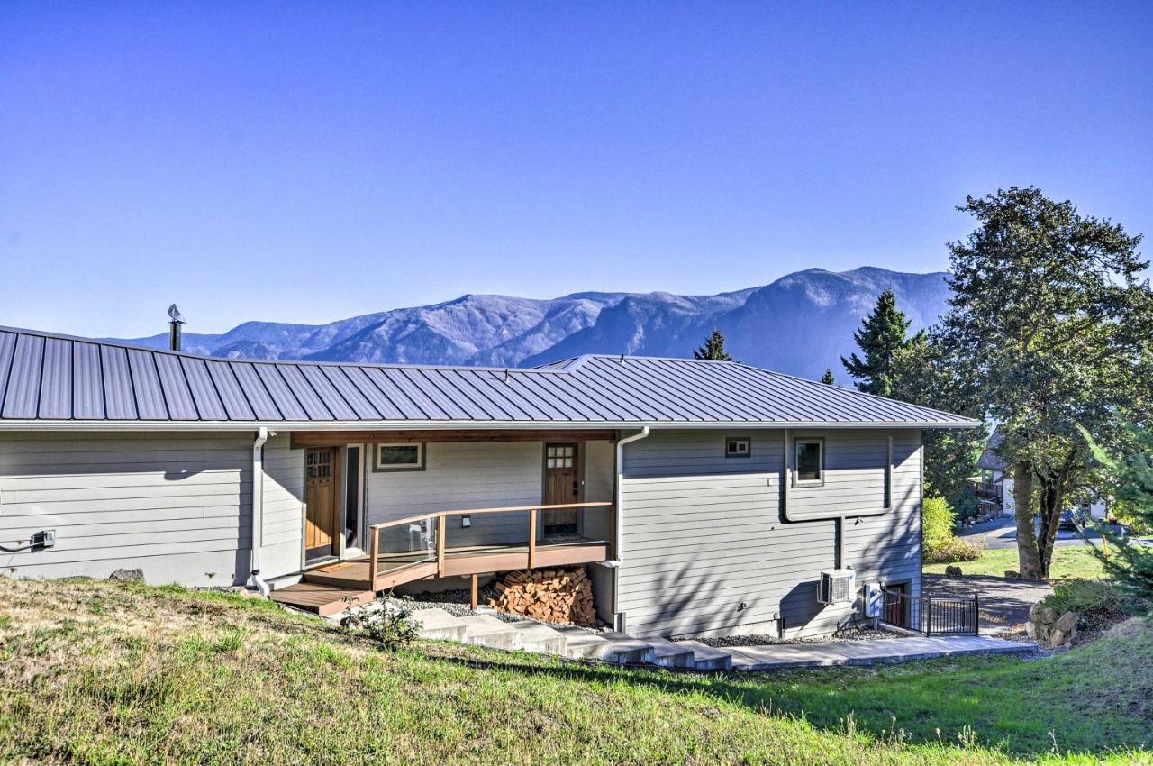 Scenic Studio With Loft And View Of The Columbia River Apartment Carson Luaran gambar